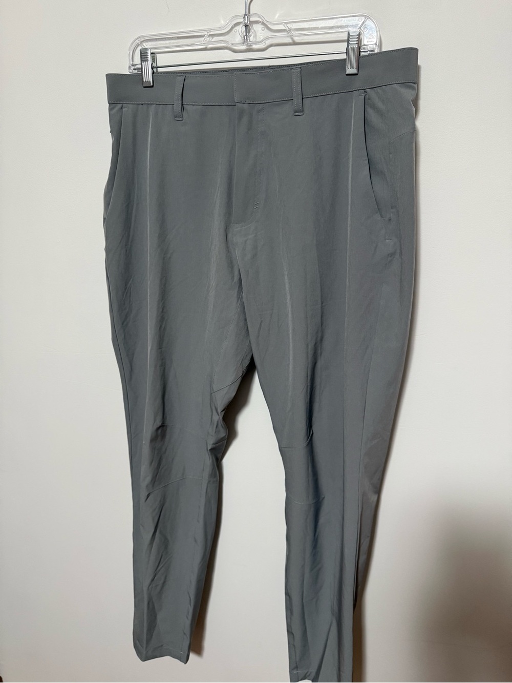 Fabletics Men's Gray Slim Dress Pants
